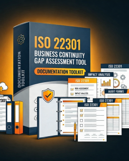 ISO 22301 Business Continuity Gap Assessment Tool