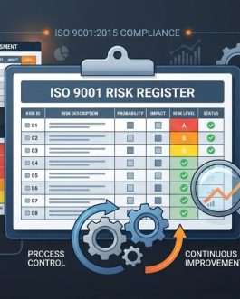 ISO 9001 Quality Management System Risk Register